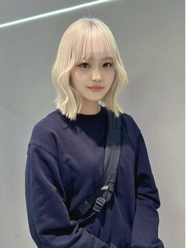 ジェム(GEM) 【GEM/kanae】ホワイトブロンド/ホワイトベージュ