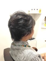 ヘアー グリーン(hair green)&nbsp;50代60代70代/ショートパーマ/ウルフショート/大人ショート