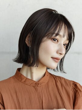 ロディーナコク 大口 新子安(rodina.coc) ミルクティーブロンド/ダークブルー/デジタルパーマ/大口新子安