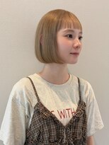 ノイ 水戸店(NEU)&nbsp;64. ミルクブラウン/前髪/顔周り/似合わせカット