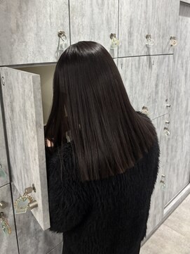 キャパ セントラル 天神 大名店(CAPA central) くすみブラウン 透明感カラー ナチュラルカラー 髪質改善 艶髪