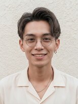 グルーミングサロン バーバー キャッスル 北浦和西口(Grooming salon Barber Castle)&nbsp;七三分けかき上げツーブロックメンズパーマ短髪ショートp1北浦和