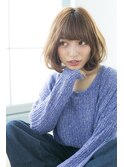 人気のボブは丸みと毛先の動きでワンランク上のスタイル!