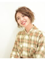 ベルフェミンクレイル(Belle femin CLAIRE)&nbsp;ゆるふわショートＢＯＢ★ｍａｓａｍｉ　ｓｔｙｌｅ