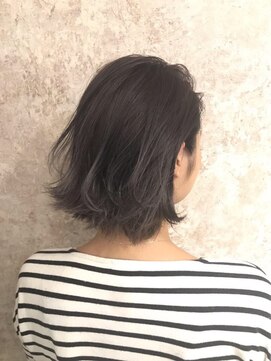 アヴァンスクロス あべのルシアス店(AVANCE.CROSS) グレージュ×外国人風