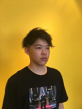 スパイ ヘアー(spy hair) ナランチャツーブロック