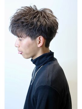 ザ サードヘアー 津田沼 (THE 3rd HAIR) 横顔ツーブロックマッシュ