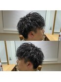 お客様スタイル☆ツイストスパイラルパーマ×ハイライトカラー