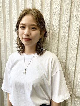 ネオリーブカップ 町田店(Neolive capu) ウルフカット×インナーカラー【Neolive capu 町田】