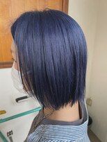 パディントン(Paddington)&nbsp;ネイビー×インナーシルバー☆スリークボブ♪