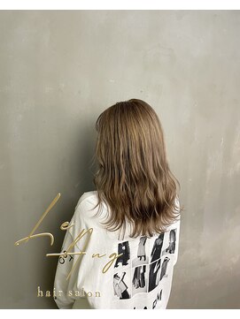 レアング(LeAng) ミルクティーベージュ