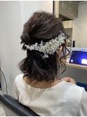 ヘアセット/ハーフアップ