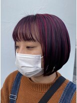 ガーデン Garden ヘアーメイク hair make&nbsp;カラフルハイライトカラー