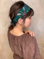 ニスル 町田店(NISURU)&nbsp;似合わせカット/大人ガーリー/ダークアッシュ/着物/町田/町田駅