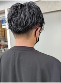 ツーブロックマッシュパーマ ソフトツイストスパイラル
