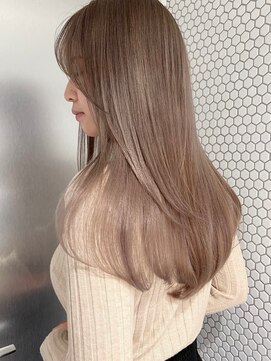 サイン 表参道(SIGN) 【ミルクティーべージュ】[ケアブリーチ/ハイトーンカラー]