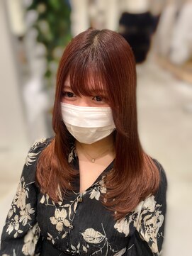 ステア ケース(stair case) 韓国レイヤーカット　顔まわりカット