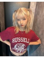 ヌル 表参道本店(Null)&nbsp;ペールカラー[デザインカラー/ケアブリーチ/エンドカラー]