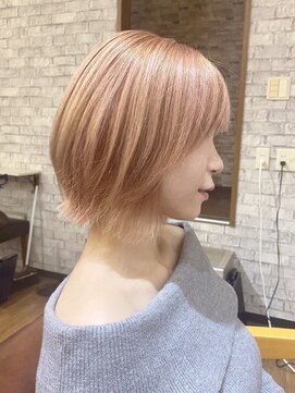 ヘアークルーズピース (hair cruise Piece) くびれレイヤーナチュラルウルフ ミルクティーベージュ甘々で