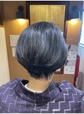 前下がりショートボブ
