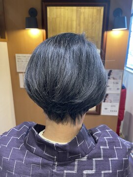 チアー ヘアリラクゼーション(cheer HAIRRELAXATION) 前下がりショートボブ