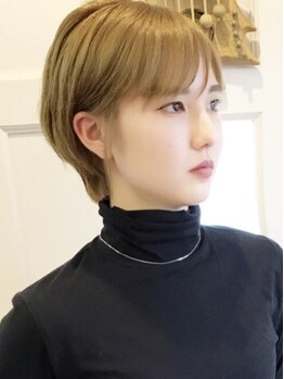 エアリー ヘアーデザイン(airly hair design)の写真/【横川】“360度可愛い”を叶える再現性◎のカットに自信アリ★大人美人ショート/ボブはお任せ♪