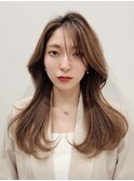 色っぽ韓国ヘア
