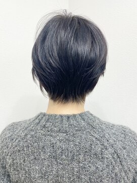 ランプ(Lamp) くびレイヤーグレーベージュニュアンスカラー白髪染め白髪ぼかし