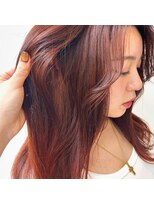 ミント(mint)&nbsp;☆ブリーチなしでできる！！！オレンジブラウンカラー！！◎