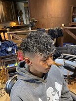エルエー 大津店(L.A) スペインカールメッシュフェード