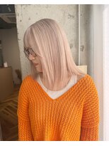 ラニヘアサロン(lani hair salon)&nbsp;ブロンドカラー/ミルクティーカラー/ハイトーン/ケアブリーチ