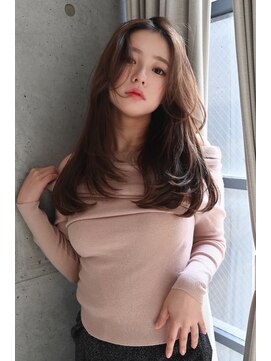 アンジェリカラボ 梅田店(ANGELICA LABO) ワンカールレイヤー×顔まわり×髪質再生×韓国【川又】