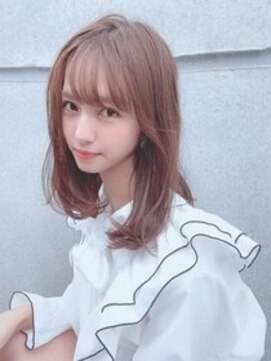 アンブルリュクス 中野(amble luxe) ゆるふわ/レディースカラー/秋トレンドカラー