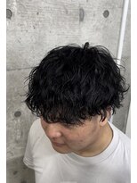 メルシー トータル ブランディング サロン(merci TOTAL BRANDING SALON) 波巻スパイラルパーマ　マッシュスタイル