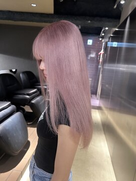 ペレ 栄店(PELE) 黒髪/ボブルフ/ネビージュ/小顔/ワンレン/栄/髪質改善/前髪