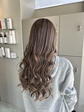 エイト 沖縄豊崎店(EIGHT toyosaki) 【EIGHT 豊崎】お客様スタイル_［ミルクティーハイライト］