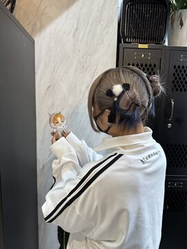 ヴァイス 渋谷店(VAICE) ライブ前ヘアセット/お団子ツイン/チャイナ風アレンジ