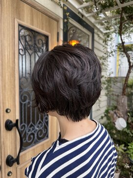 チョコレート(chocolate) 髪質改善大人可愛い20代30代40代50代ショートボブ