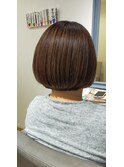 自然な脱白髪染めカラー【春風】