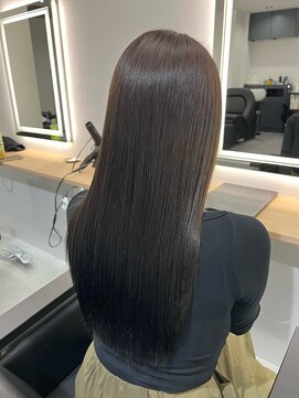 ソア 京都三条河原町(SOA) 髪質改善トリートメント 暗めカラー