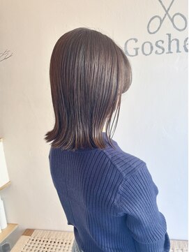 ゴーシェン 稲毛店(Goshen) 稲毛／外ハネボブ／髪質改善