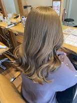 リード バイ ラグーン(LEAD by LAGOON)&nbsp;ブリーチなしダブルカラー/オリーブベージュ