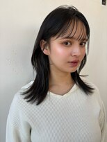 ベル 銀座並木通り店(Belle)&nbsp;くびれミディアムとトレンドのもみあげカット