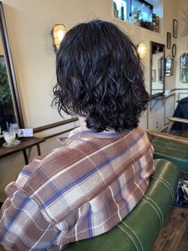 オーリー 上里本庄店(OLLIE) メンズ専門美容師のパーマ