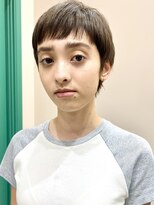 イギー(igggy)&nbsp;マッシュショート　ショートヘア　ハイトーン　ダブルカラー　