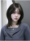 レイヤーカット/ハッシュカット/髪質改善/グレージュ/横浜