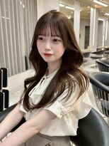 ボタン コロン 表参道 原宿(VOTAN COLON) ハッシュカット/韓国レイヤー/ミディアムレイヤー/原宿/顔まわり