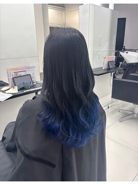 アライブ ハラジュク(ALIVE harajuku) ブリーチインナーバレイヤージュグラデーションカラー夕貴