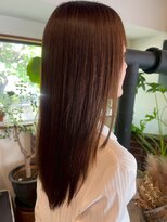 ハディーカヘアー(Hadeeca hair)&nbsp;【hadeeca hair】酸性ストレート×ベージュカラー
