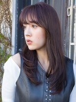 シェルク バイ シャッセ(cerc by SASE)&nbsp;内巻きロングレイヤー